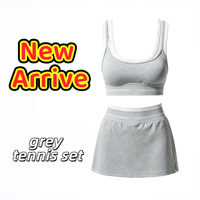 Grey tennis set