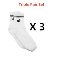 3 pairs of white short socks