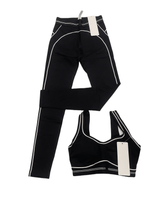 Balck bra pant set
