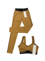 Yellow bra pant set