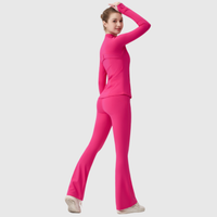 Flare legging jacket set 07