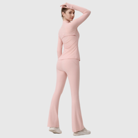 Flare legging jacket set 03