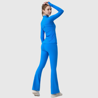 Flare legging jacket set 04