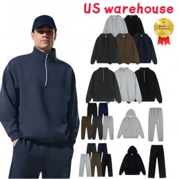 10A 2026 TOP Hot Sale Zipper Coat Basic Hooded Comfort Athletic Lounge Women Sweatshirt Pants Sets Men Hoodie Jacket Sweat Aloismity Set Men Clothes